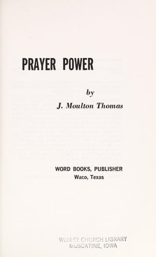Prayer power