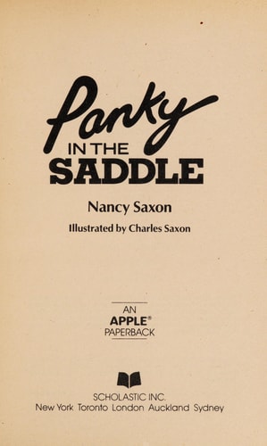 Panky in the Saddle