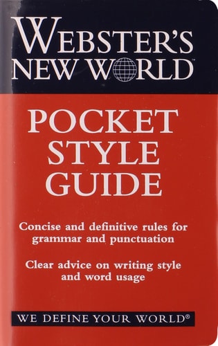 Webster's New World Pocket Style Guide