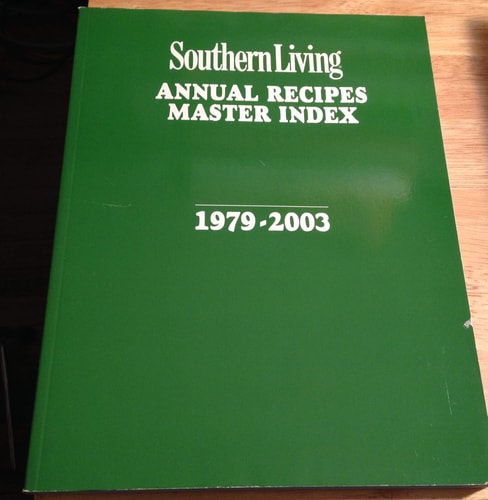 Soutern Living Annual Recipes Master Index (1979-2003)