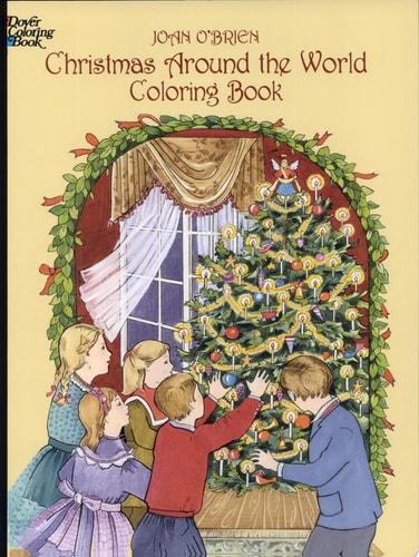 Christmas Around the World Coloring Book (Dover Holiday Coloring Book)