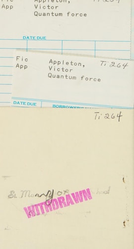 Quantum Force (Tom Swift, No. 13)