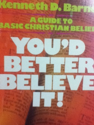 You'd Better Believe It