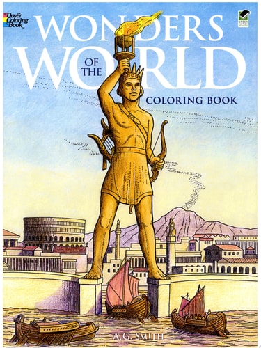 Wonders of the World Coloring Book