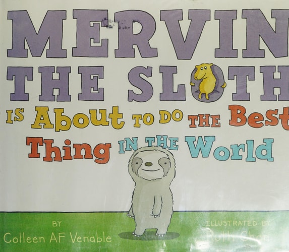 Mervin the Sloth Is About to Do the Best Thing in the World