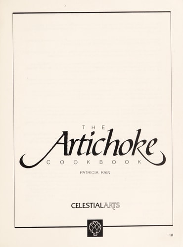 The Artichoke Cookbook