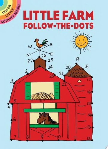 Little Farm Follow-the-Dots (Dover Little Activity Books)