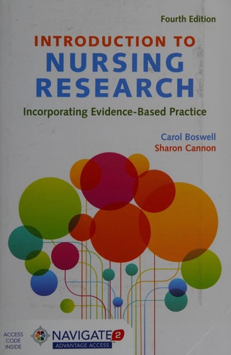 Introduction to Nursing Research: Incorporating Evidence-Based Practice