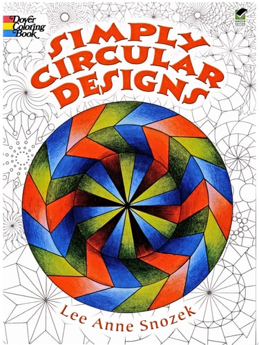 Simply Circular Designs Coloring Book (Dover Design Coloring Books)