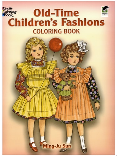 Old-Time Children's Fashions Coloring Book (Dover Fashion Coloring Book)