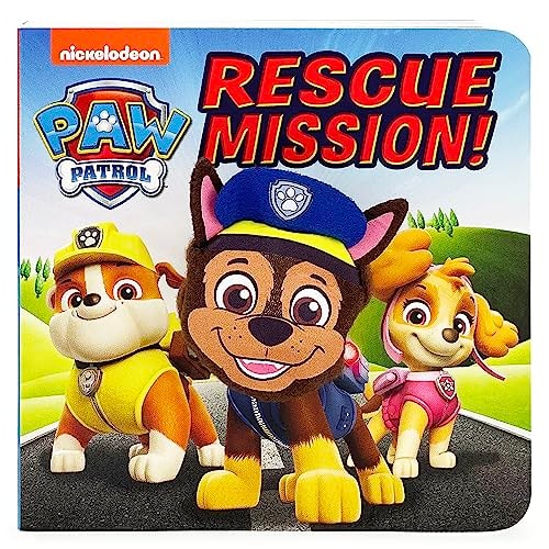 Paw Patrol Rescue Mission; Chase Finger Puppet Children’s Board Book