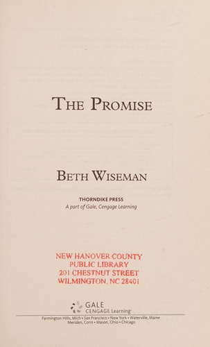 The Promise (Thorndike Press Large Print Christian Fiction)