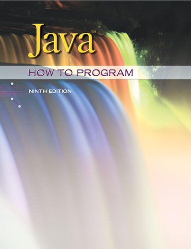 Java: How to Program, 9th Edition (Deitel)
