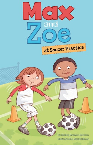 Max and Zoe at Soccer Practice