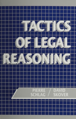 Tactics of Legal Reasoning