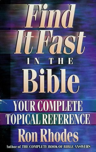 Find it Fast In the Bible