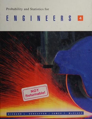 Probability and Statistics for Engineers