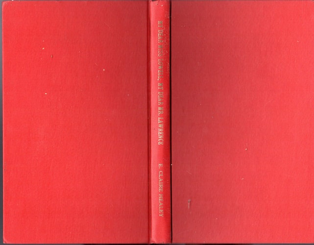 The Letters of D. H. Lawrence and Amy Lowell. 1914-1925