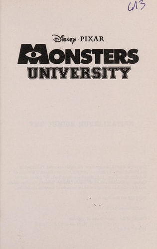 MONSTERS UNIVERSITY