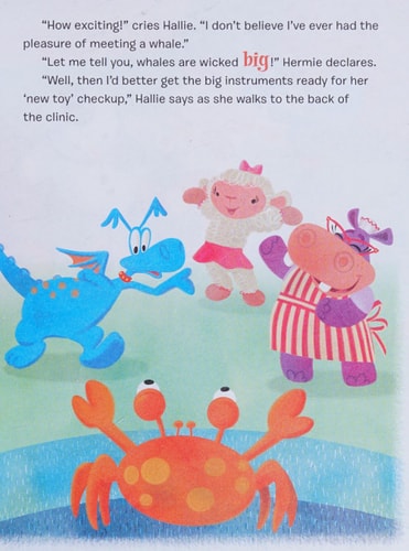 As Big as a Whale (Disney Junior: Doc McStuffins) (Little Golden Book)