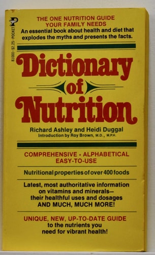Dictionary of Nutrition
