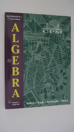 College Preparatory Mathematics 1: Units 0-6