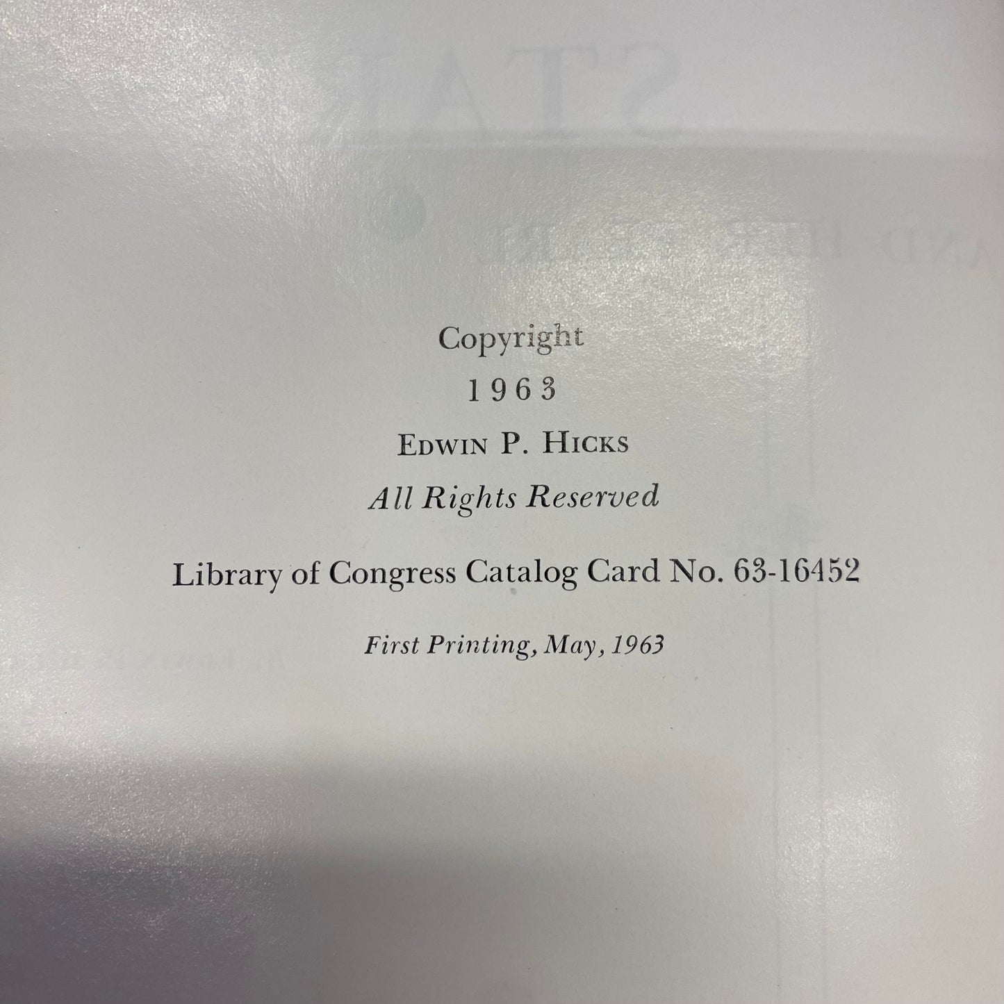 Belle Starr and her Pearl - Edwin P. Hicks - Signed - 1963