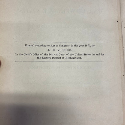 The War Between the States - Alexander Stephens - Two Volumes - Very Scarce - 1868