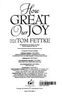 How Great Our Joy: SATB