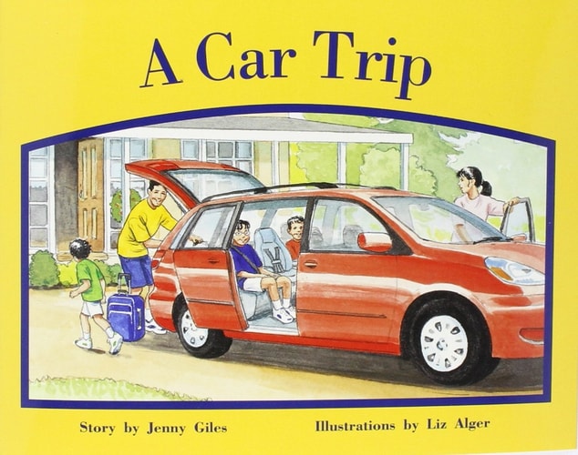 Rigby PM Stars: Individual Student Edition Red (Levels 3-5) a Car Trip