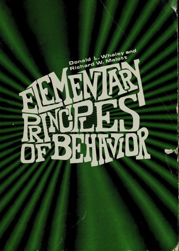 Elementary Principles of Behavior