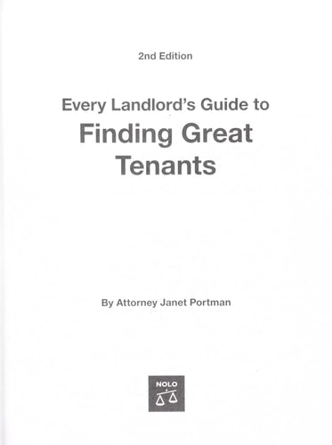 Every Landlord's Guide to Finding Great Tenants