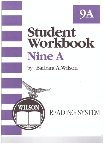 Student Workbook Nine A (Wilson Reading System 9A)