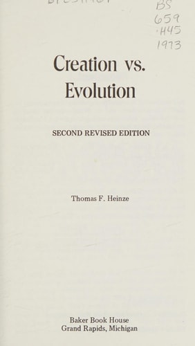Creation vs. evolution handbook