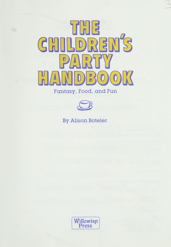 The Children's Party Handbook