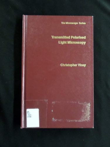 Transmitted polarised light microscopy (The microscope series)