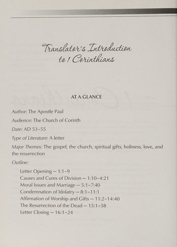 1 and 2 Corinthians Love and Truth