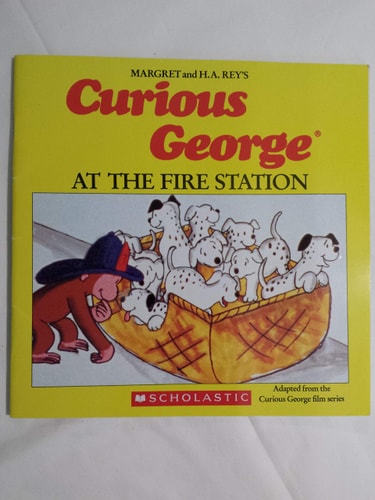 Curious George at the Fire Station