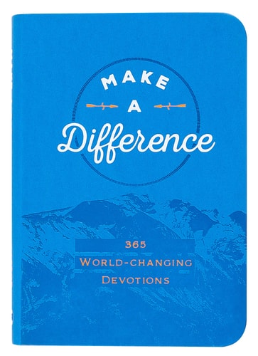 Make a Difference (Faux leather gift edition): 365 World-Changing Devotions
