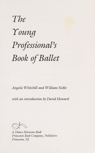 The Young Professional's Book of Ballet