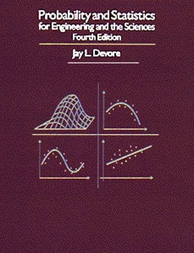 Probability and Statistics for Engineering and the Sciences, 4th Edition (Book and Disk)