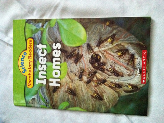 Insect Homes Science Vocabulary Readers