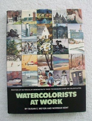 Watercolorists at work,