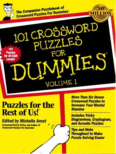 101 Crossword Puzzles For Dummies