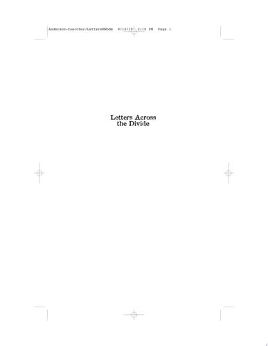 Letters Across the Divide