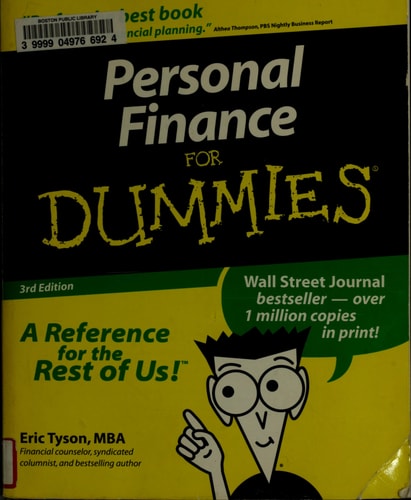 Personal Finance For Dummies (Personal Finance for Dummies, 3rd ed)