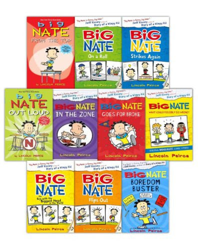 Big Nate 10 Book Collection Set Lincoln Peirce