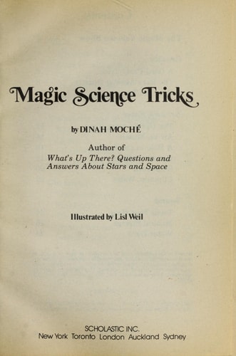 Magic Science Tricks