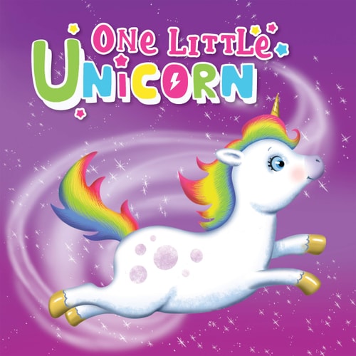 One Little Unicorn - Childrens Chunky Padded Board Book - Counting - Friendship