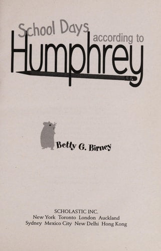 School Days According to Humphrey